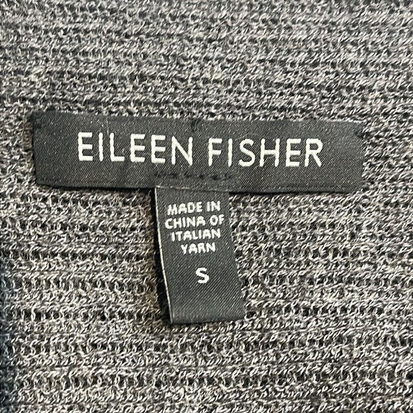 Eileen Fisher Wool open vest size small - Picture 5 of 6